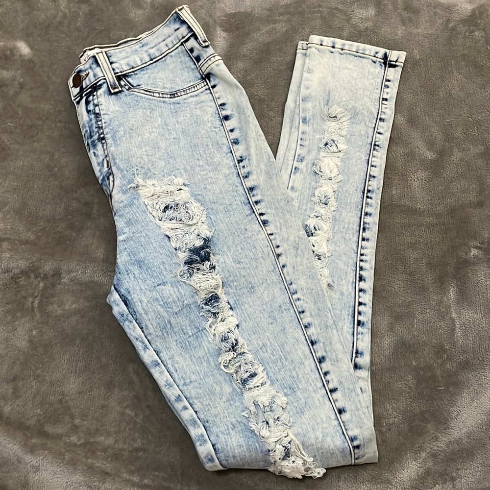 Super Stretchy Vibrant Jeggings  SZ 9
